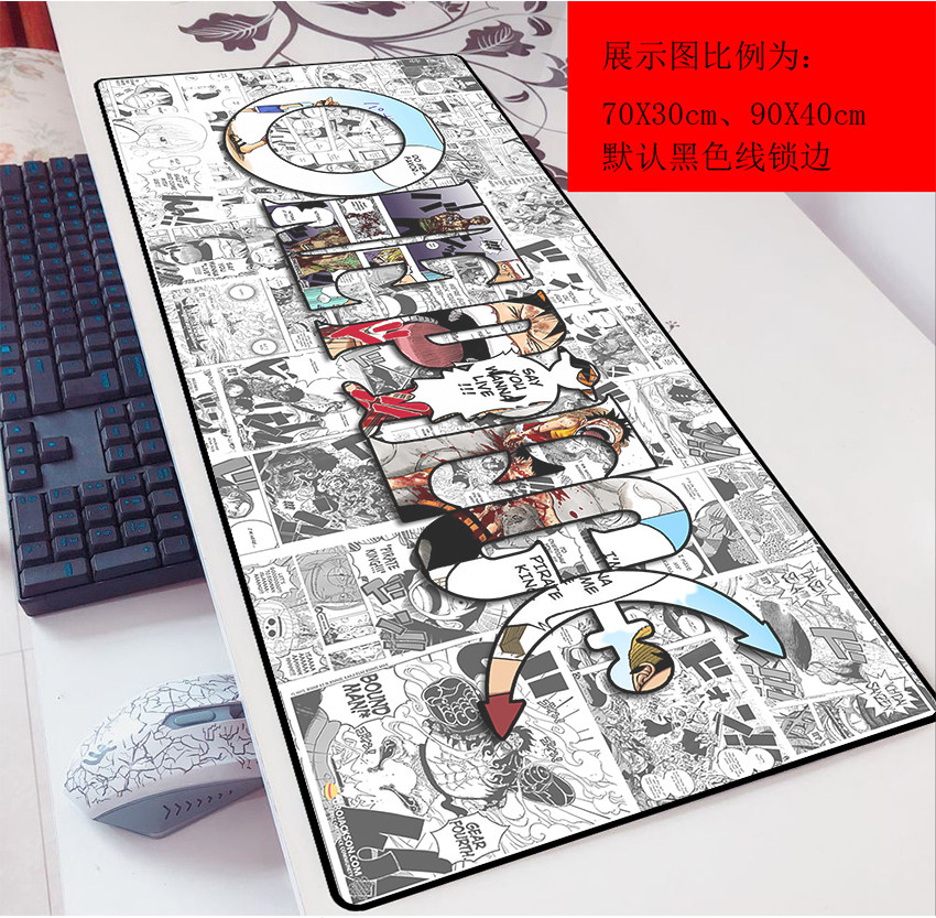 Wang Road Fly Solon Game 3mm mouse pad is super large 90x40 laptop keyboard pad