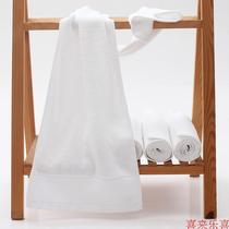 Bamboo fiber gym yoga lengthened towel 30*95cm sports dance white sweat-absorbing fitness running adult