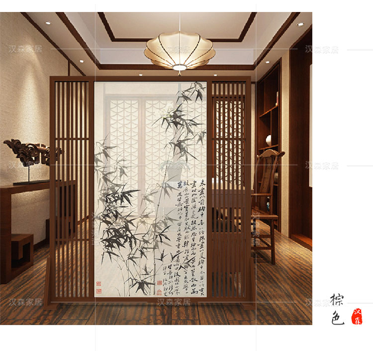 Trung Quốc rắn gỗ màn hình rỗng phân vùng hiên khách sạn phòng khách màn hình phòng ngủ nhà trà màn hình cảnh quan gói tùy chỉnh - Màn hình / Cửa sổ giá vách ngăn gỗ sồi