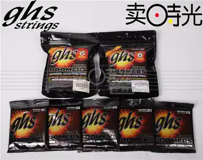 Sell time GHS GBL GBL GBM GBH six sets of electric guitar strings nickel-plated steel ghs