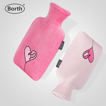 Posel filled water heater bag safety explosion-proof Flamingo hot water bag PVC warm handbag warm palace warm belly M