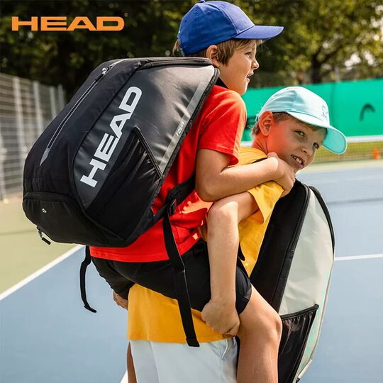Genuine HEAD tennis bag, badminton bag, men's and women's single shoulder portable three-use multi-functional sports backpack