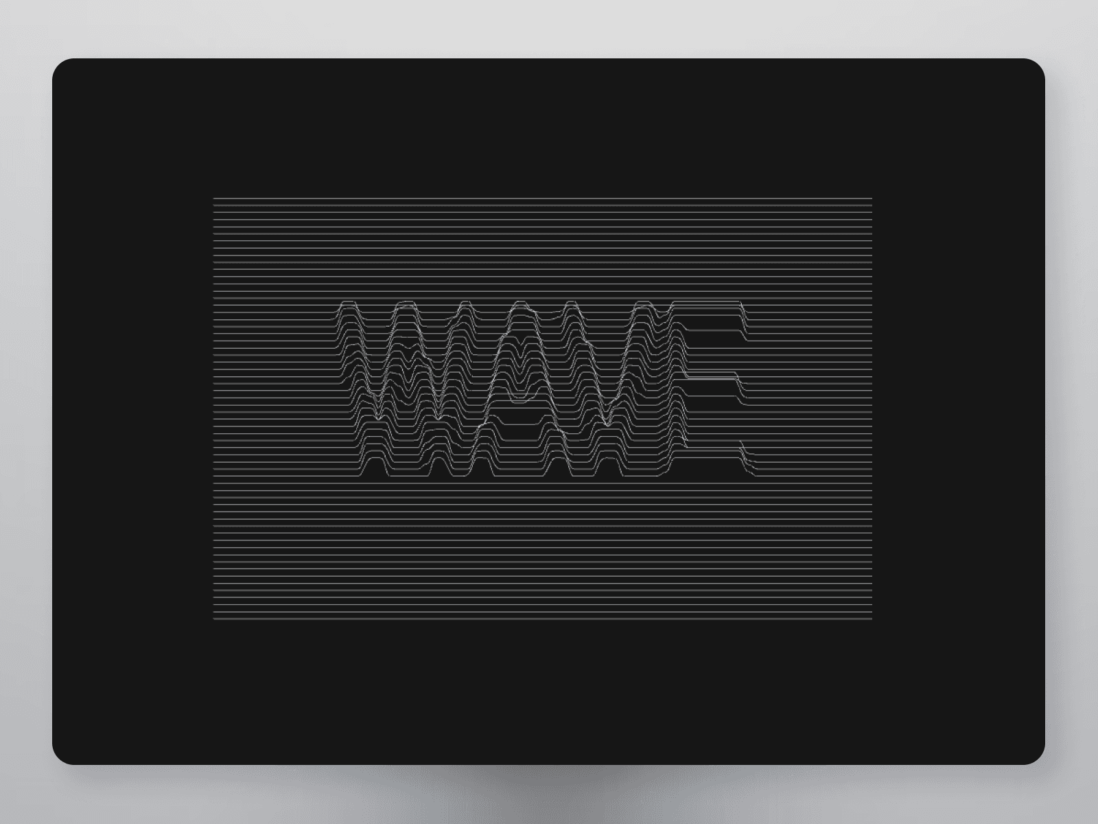 将光线、深度和运动融入交互式切换体验的未来主义卡片UI