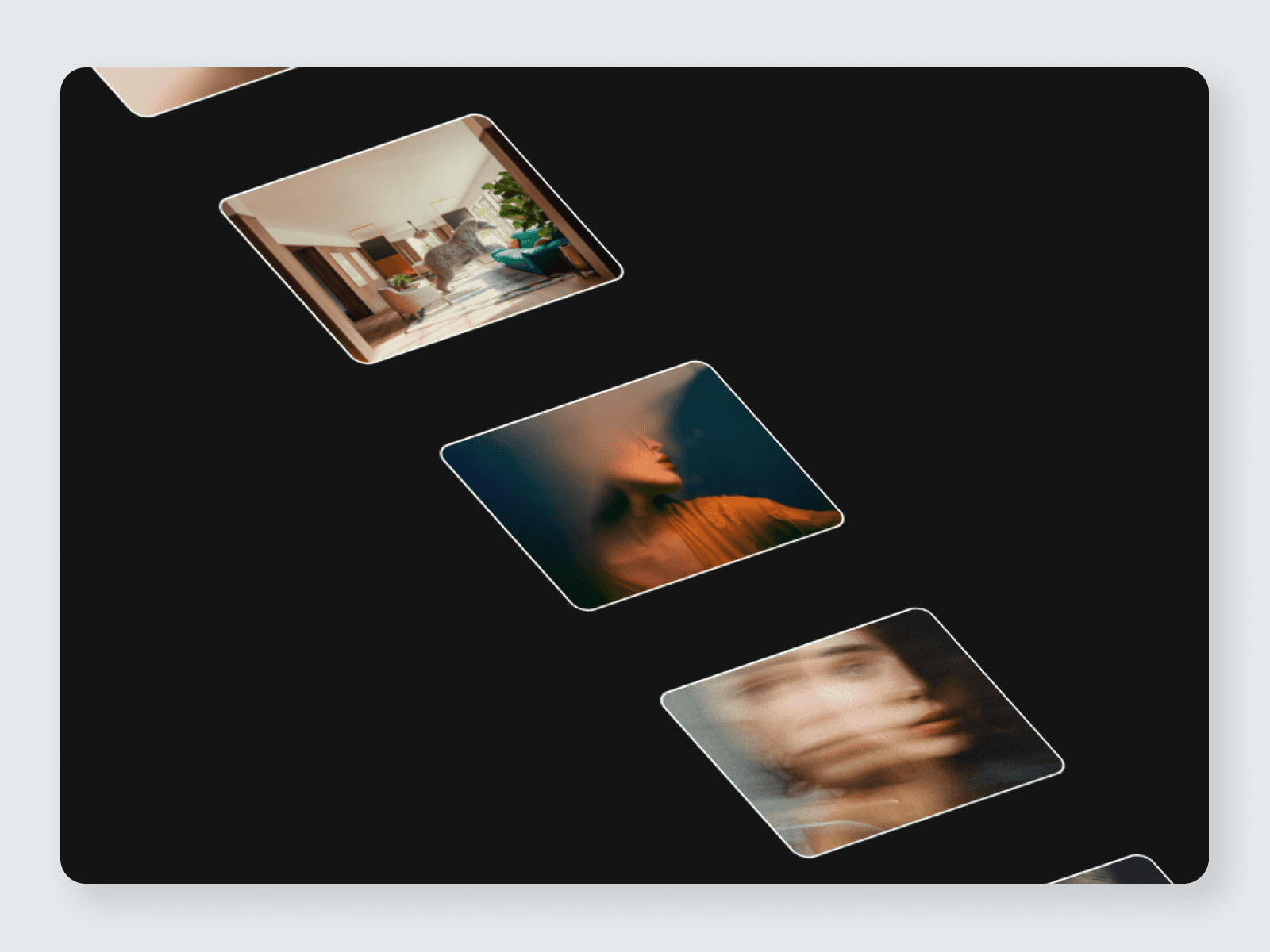 像素变形通过响应式像素网格动画让图片栩栩如生。悬停或触发以通过流畅的像素揭示变形内容