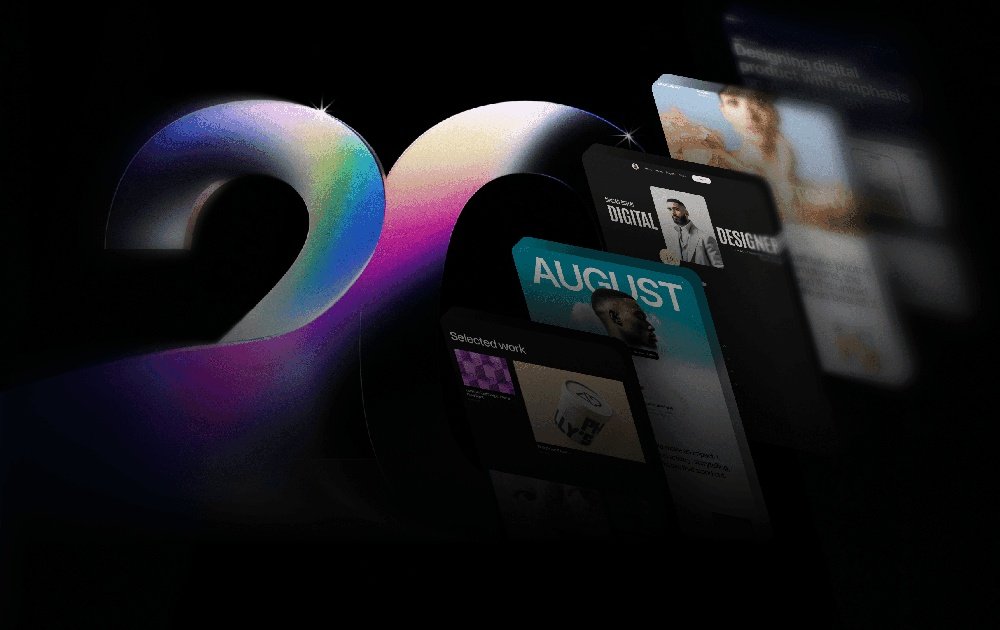 探索20个鼓舞人心的个人网站范例和模板——从简历、作品集到创意网站和博客，展示你的作品、故事和品牌。