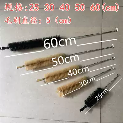 Beer bottle hair brush glass bottle large nylon brush extended bottle wash nylon brush cleaning industrial roll brush