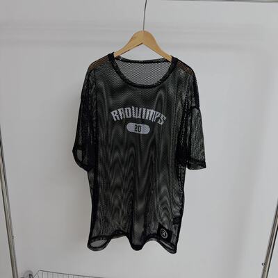 Z-14 Women's Edition Anti-Aging Mesh Loose Casual T-shirt (mainly featuring a cut-out top)
