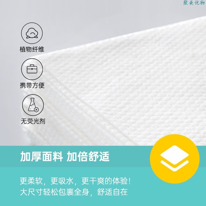 Jumei Youwu Shengbo Disposable Bath Towel Set Hotel Bathhouse Beauty Salon Mother and Baby Pure Cotton Thickened Cartoon