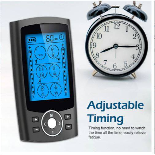 Tens24/36 Mode Low-Frequency Pulse Physiotherapy Instrument Dual-Output Small Massager Multi-Functional Meridian Massager