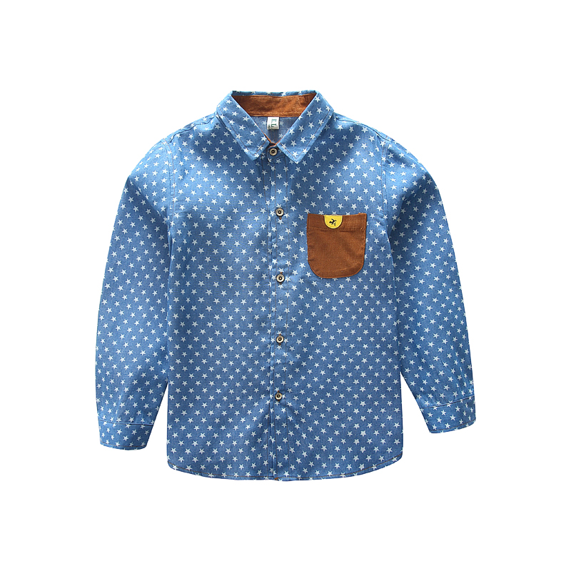Chemise garcon à manche longue - Ref 2078357 Image 7