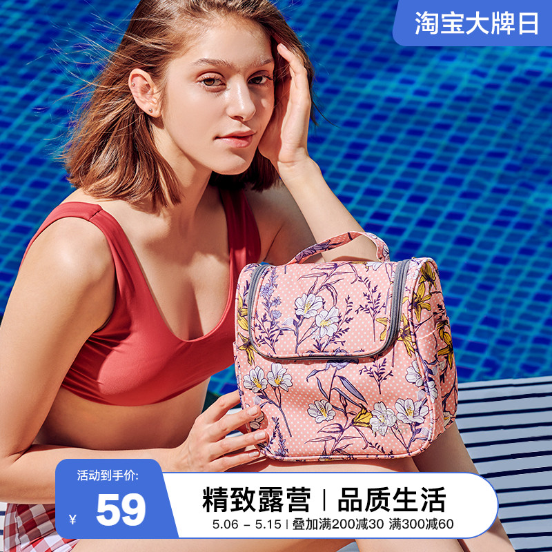 Burhy and outdoor fashion abrasion-proof washing bag multifunctional portable travel makeup bag large capacity containing bag