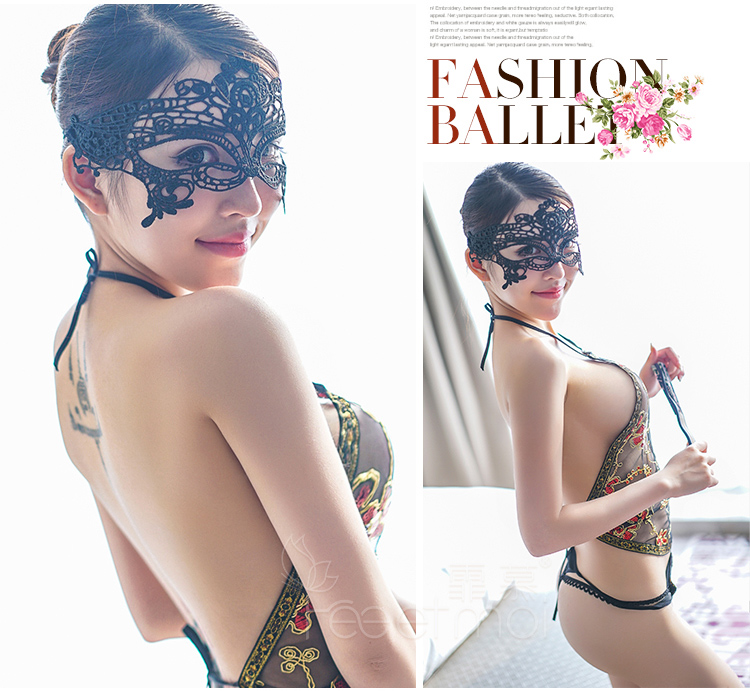 Sexy apron pyjama nữ bộ đồ lót dành cho người lớn gợi cảm quần áo ngủ nữ