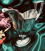 European silver cup can make tea fair cup bottom JD silver label height 12 cm 164 g ZZ 3141