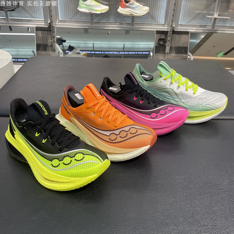 Saucony Endorphin Pro Couple's Racing Training Carbon Plate Sports Running Shoes