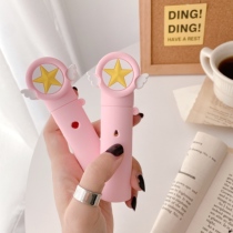 Yueche Relx generation four generations cartoon silicone dustproof non-slip electronic leather case Cigarette rod lanyard steam protective case shell