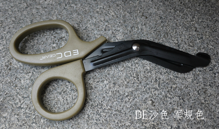 Quy định quân sự EMT Survival rescue scissors Kéo y tế Bảo vệ thiết bị cứu sống Trường cứu trợ đầu tiên kéo