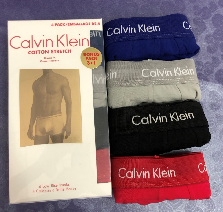 American Calvin Klein Ck Men's Underwear, Pure Cotton, Comfortable Short-Leg Boxer Briefs, Four-Pack Boxed in Stock American Calvin Klein Ck Men's Underwear, Pure Cotton, Comfortable Short-Leg Boxer Briefs, Four-Pack Boxed in Stock