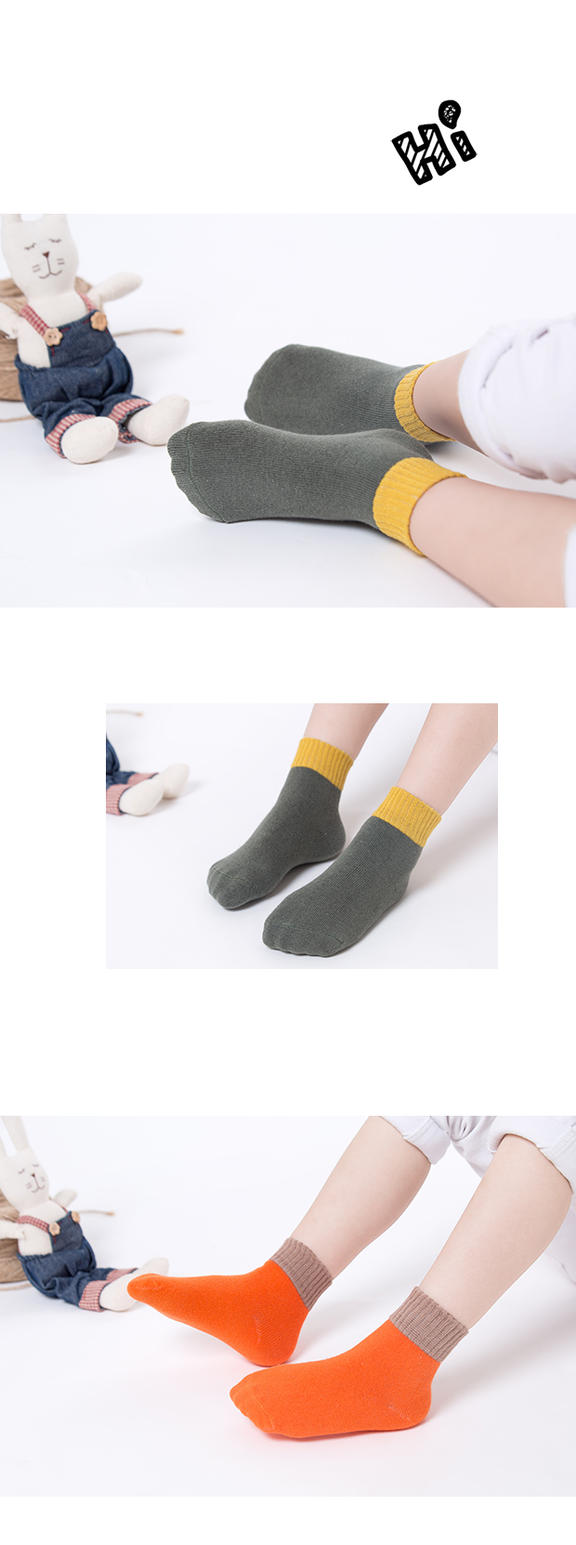 Trẻ em vớ cotton cho bé trai và bé gái phần mỏng vớ thoáng khí 3-5-7-9 tuổi tất bé trai
