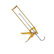 Simple small double column all-metal lightweight glass glue gun 310ml hard bottle suitable