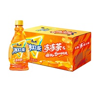 康师傅冰红茶味果冻456g*12瓶