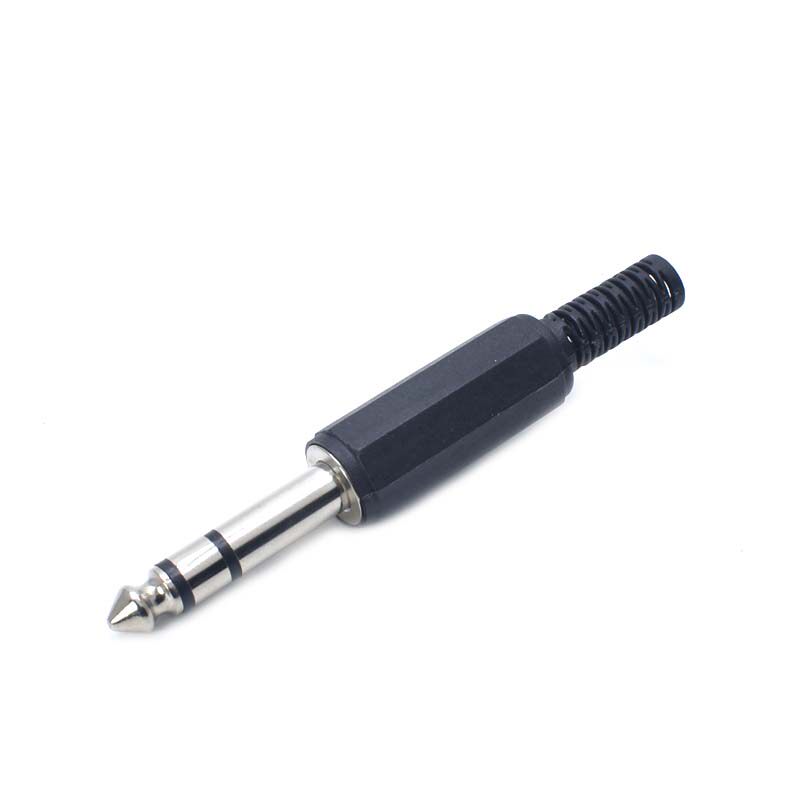 6 5mm pick up audio welding head 6 5mm dual track microphone microphone wire welding joint