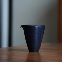 Jingdezhen Lin Songtang Purple Sand Clay Color Glaze Sanskrit Mystery Small Fair Cup Tea Sea Ceramic Sub-Tea Instrumental Retro Uniform Cup Home