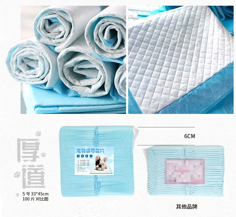 Chó nước tiểu pad S100 mảnh Teddy tã khử mùi mèo thỏ tã giấy thấm dày pad vật nuôi - Cat / Dog Beauty & Cleaning Supplies lược gỡ rối lông chó