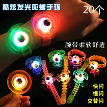 New children luminous bracelet with flashy creative spin top watch with kindergarten small gift ground stall toy