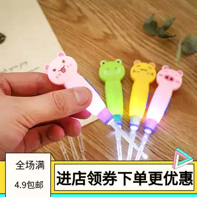 Ear digging spoon Ear picking with light Luminous ear spoon Children's ear digging artifact Baby ear digging ear shit tweezers tool set