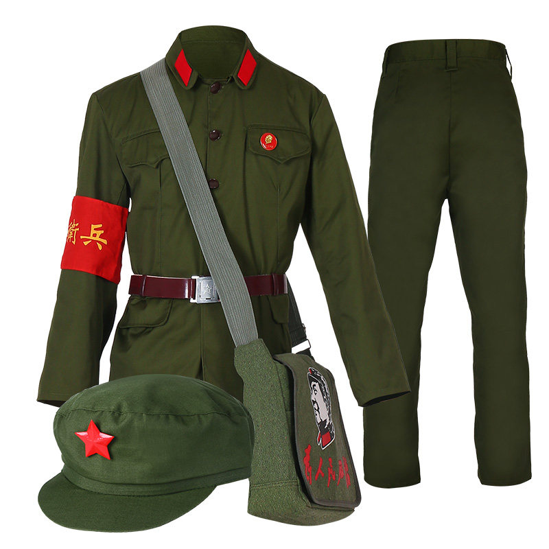 65 style old military dress polyester-old fashioned sure nostalgia military dry clothes liberation veterans gather for the green army dress suit men and women
