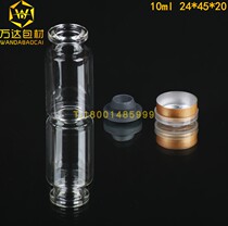 10ml chunky type Xi Lin bottle bayonet bottle experimental bottle chemical reagent bottle with rubber plug aluminum cap