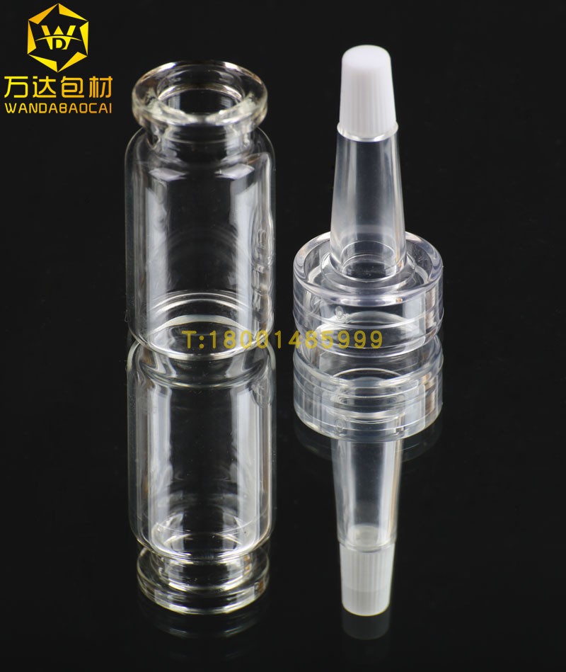 5ml Ml Glass Bottle Control Bottle Xilin Bottle Cosmetic Essential Oils Sub assembly Drop-in-head Dripping Mouth trumpeter Soft stock