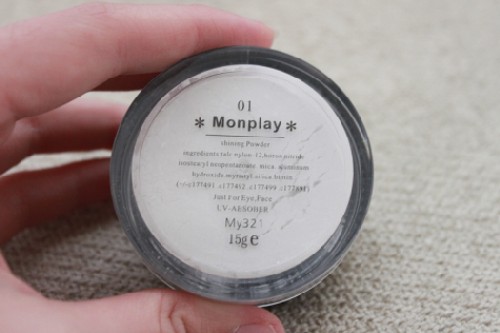 Montbara mềm mịn lụa satin bột lỏng bột 12g nhiều màu tùy chọn my321 với gương phun chính hãng phấn phủ mac