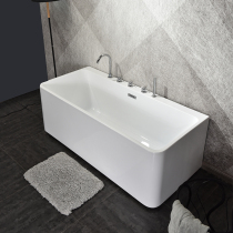 Twilight Bathtub Adult Home Acrylic Independent Style Couple Tub 1 3m-1 8m Minimalist Big Bath