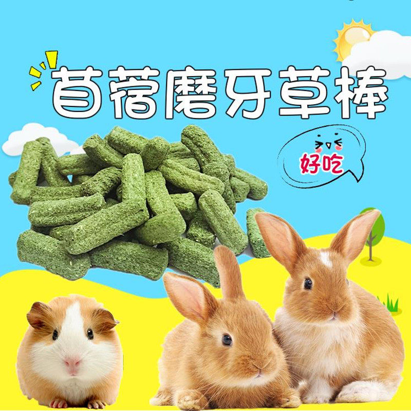 Buy 2 Get 1 Free Guinea Pig Guinea Pig Rabbit Chinchilla Molars Alfalfa Timothy Grass Molar Grass Stick Grass Circle Snack 250g