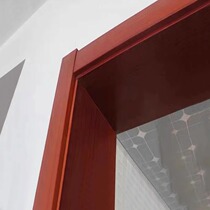 Customized new Chinese style solid wood painted door cover window sill cover door frame edge window cover bay window cover bay window line entry door