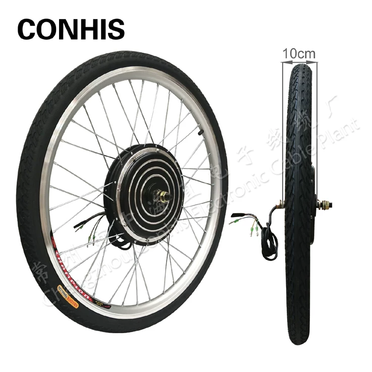 Electric modified bike, brushless hub for rear wheel with gears, mountain engine, 36v, 500W