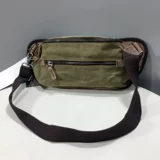 Поясная сумка, небольшая сумка, сумка через плечо, сумка на одно плечо подходит для мужчин и женщин, нагрудная сумка, рюкзак для отдыха, из натуральной кожи