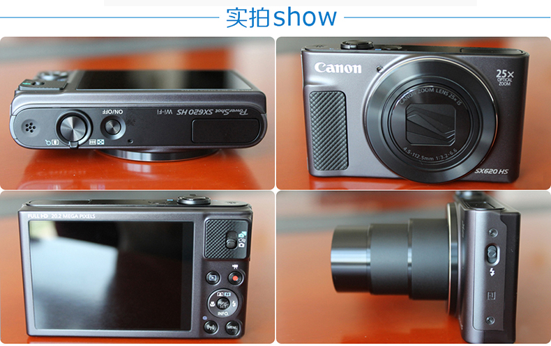 Máy ảnh kỹ thuật số Canon PowerShot SX620 HS HD Máy ảnh kỹ thuật số - Máy ảnh kĩ thuật số máy chụp hình mini