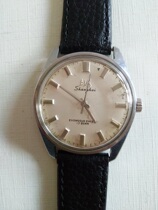 Second-hand old-style domestic machinery watch Shanghai Card 1524 watch mens watch hand watch