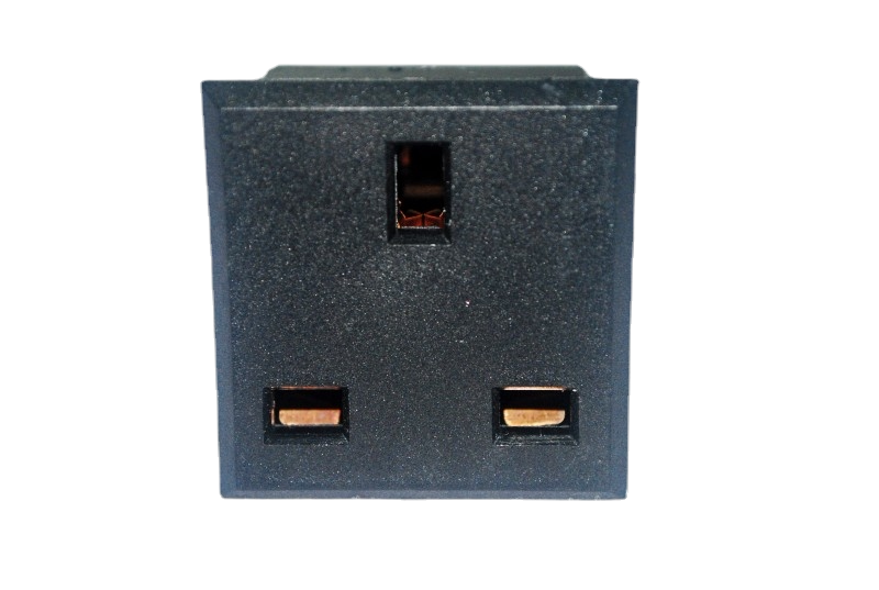 13A English gauge power socket terminals Embedded English gauge seat sub-wiring board platoon module SS-801-2