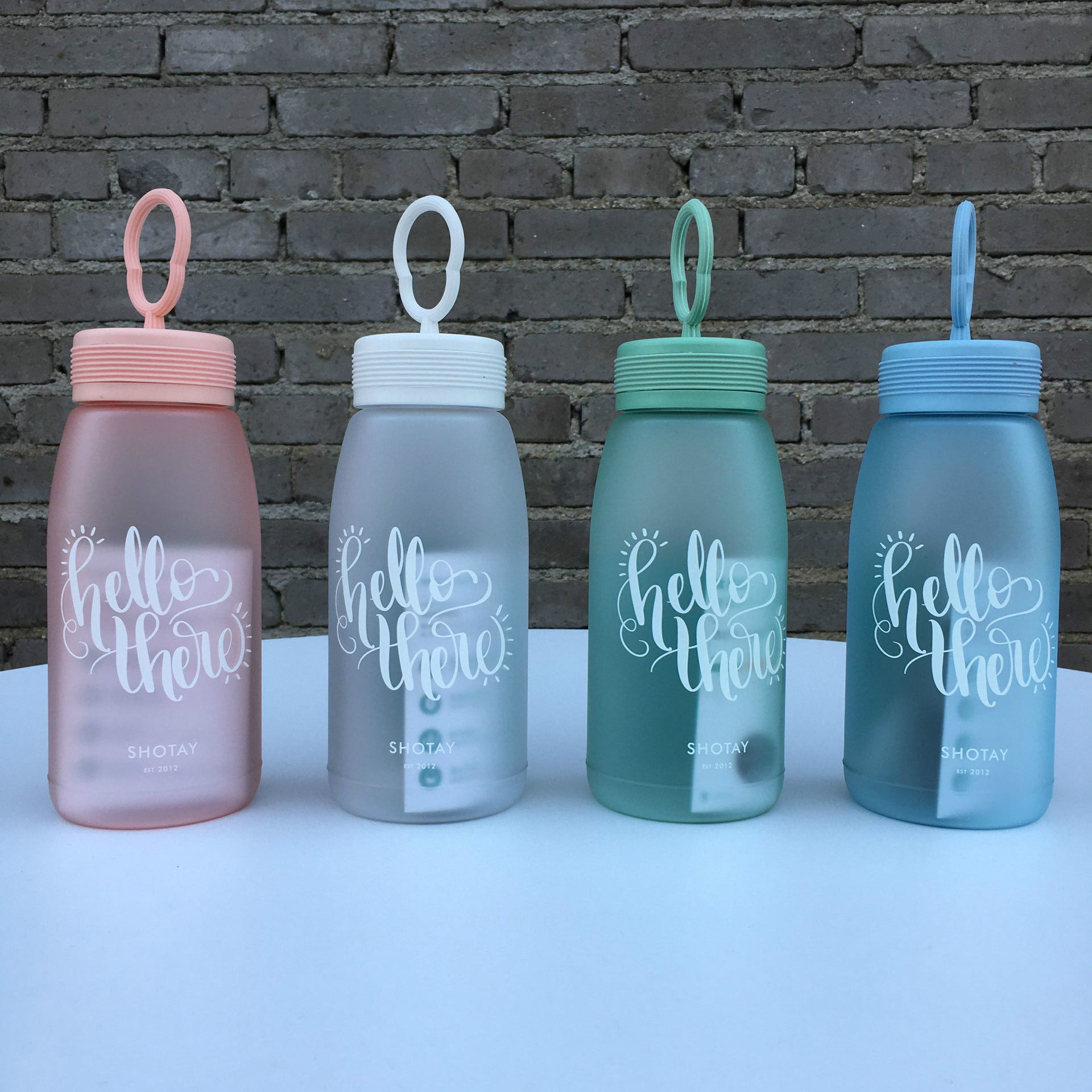 Summer Leisure Chautide Letters Printed Water Cups 620 Ml Portable Cups No Withdrawal