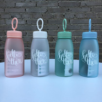 Summer Leisure Chater Letters Printed Water Cups 620 ml portable cups without backchanging