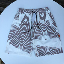 A small amount of pure cotton two-colour cotton-coloured zebra shorts do not deback