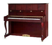 Đàn piano parost Pyropost P5-UP123D nâng cấp Bàn phím cân bằng Dấu rộng Thanh liên kết gỗ rắn