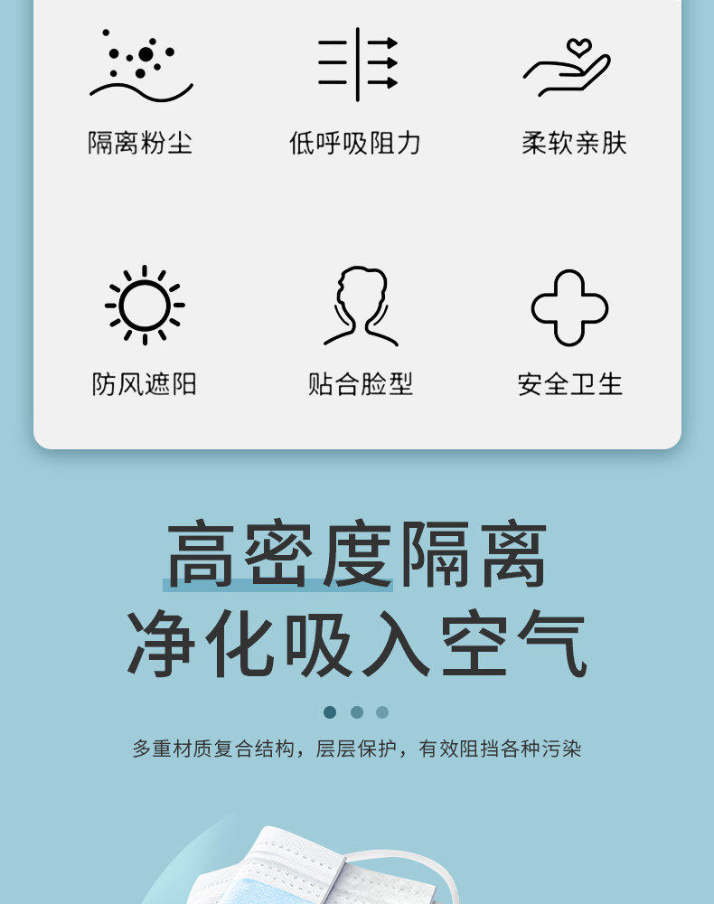 石图 KN95级防护口罩 10只 图4