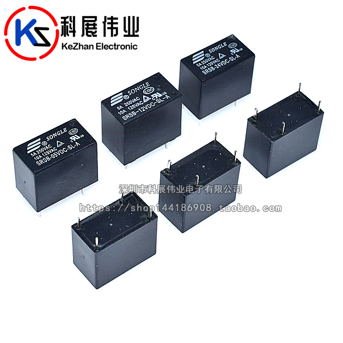 SRSB- 05 05 12 24VDC-SL-A 5V 12V 24V 24V 5A 4-foot relay Section exhibition of great career