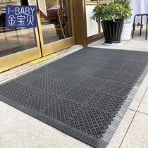 Outdoor Slip Mat Hotel Commercial Doormat Floor Mat Entrance Door Plastic Rug Into Door Non-slip Waterproof Ultra Slim Foot Mat