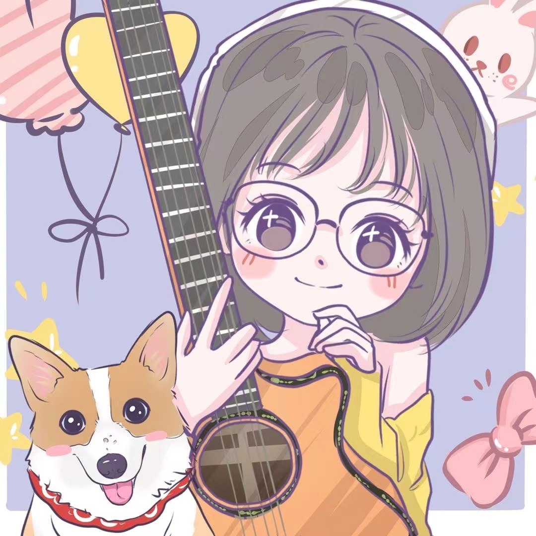 翟脸脸的吉他小屋的LOGO