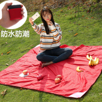 Outdoor Picnic Cloth Cushion Waterproof Anti-Damp Cushion Spring Swimming Wild Cooking Folding Anti-Sand Cushion Portable Lawn Folding Beach Mat